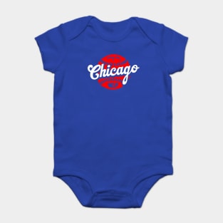 Chicago Baseball Baby Bodysuit